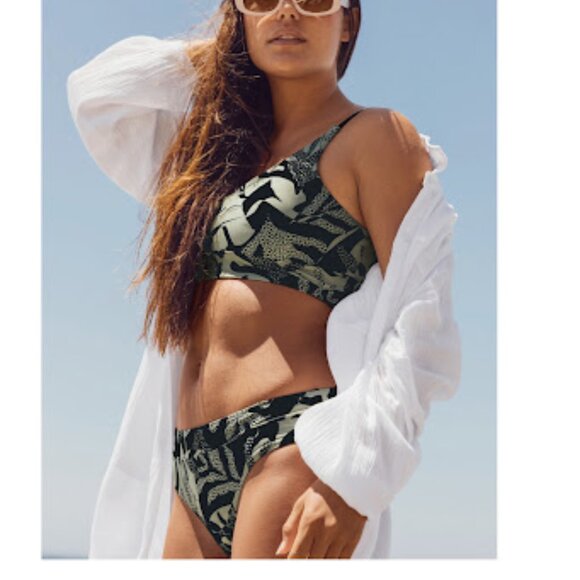 prAna Willow Falls Reversible Swim Top | Size XS | NWT | UPF 50+ Active Swimwear - Picture 5 of 5